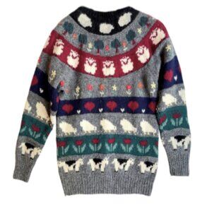 Vintage Deans of Scotland Shetland Wool Sweater